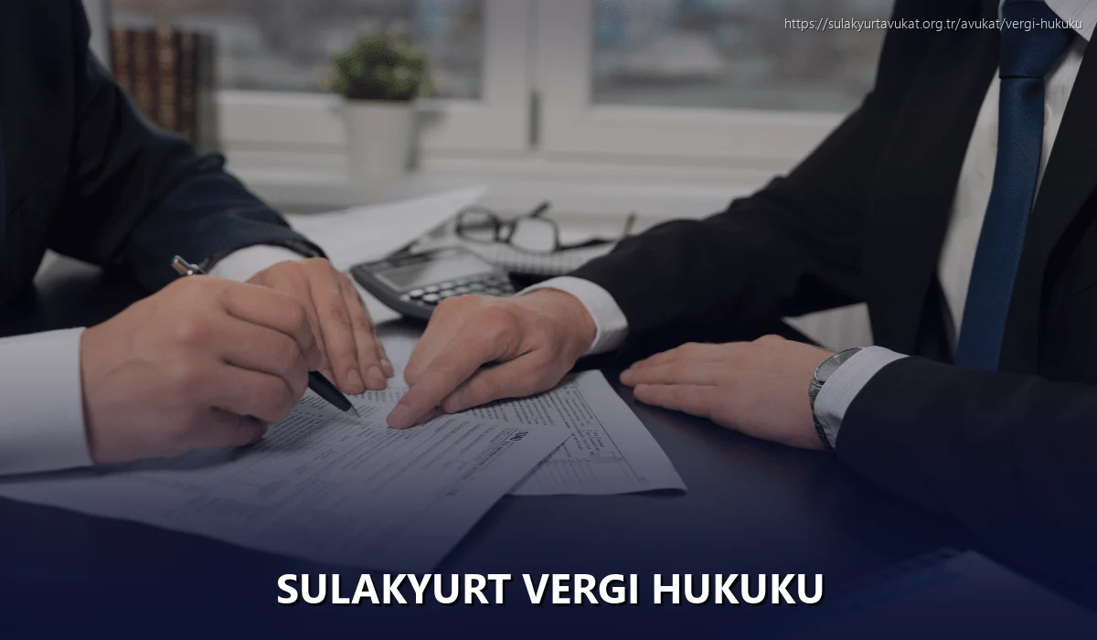 Sulakyurt Vergi Hukuku